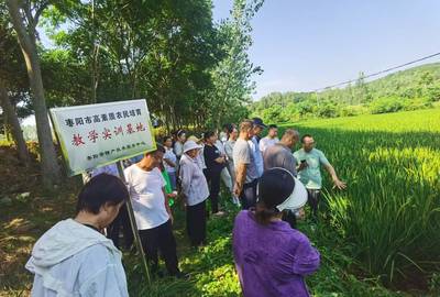 棗陽(yáng)市劉升鎮(zhèn):水稻綠色高產(chǎn)高效技術(shù)培訓(xùn)班開(kāi)班